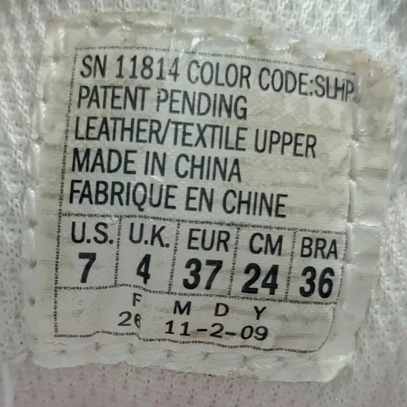 Skechers Shape Ups White Size 7 - Picture 8 of 8